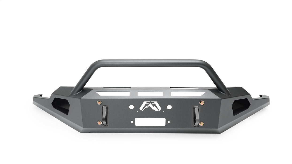 Fab Fours GS19-RS3962-1 Red Steel Front Bumper; w/Pre-Runner Guard; - Truck Part Superstore