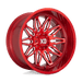 XD XD85922035918N XD859 22X10 5X5.0/5.5 GL-RED-MIL -18MM - Truck Part Superstore