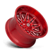 XD XD85922235944N XD859 22X12 5X5.0/5.5 GL-RED-MIL -44MM - Truck Part Superstore