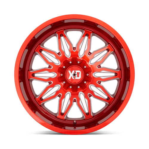 XD XD85921035918N XD859 20X10 5X5.0/5.5 GL-RED-MIL -18MM - Truck Part Superstore
