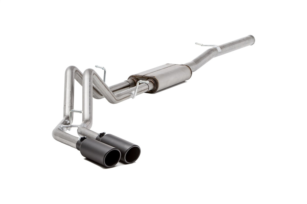 Gibson Performance Exhaust 65670B Black Elite Cat-Back Dual Sport Exhaust System; Stainless - Truck Part Superstore