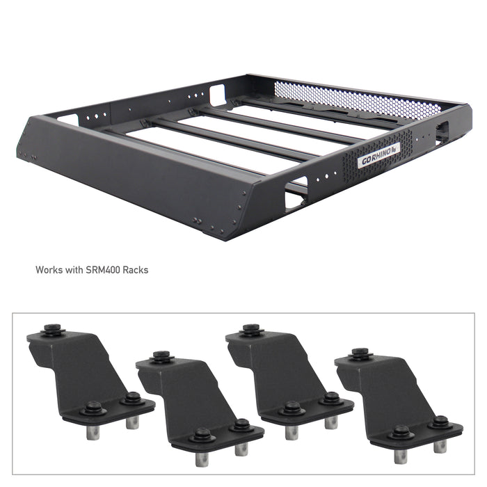 Go Rhino 5910001T SRM Rack Mounting Kit - Fixed Mount - Truck Part Superstore