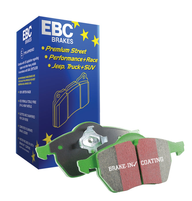 EBC Brakes DP71855 7000 Series Greenstuff Low Dust Truck/SUV Brake Pads - Truck Part Superstore