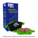 EBC Brakes DP61974/2 6000 Series Greenstuff Truck/SUV Brakes Disc Pads; Rear; - Truck Part Superstore