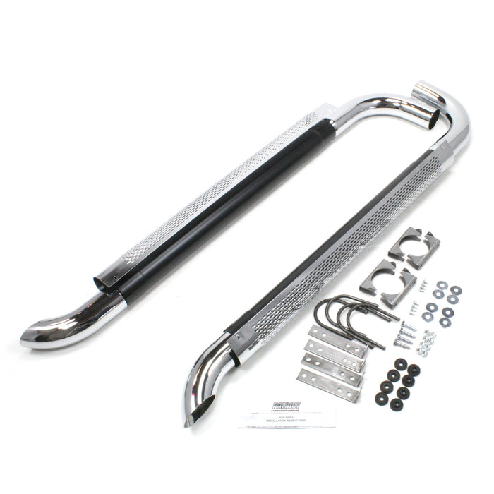 Patriot Exhaust H1070 Patriot Exhaust H1080 Side Exhaust 80" Chrome. - Truck Part Superstore