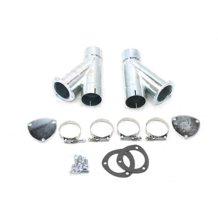 Patriot Exhaust H1132 Patriot Exhaust H1133 Exhaust Cut-Out Hookup Kit 3 Inch Single. - Truck Part Superstore