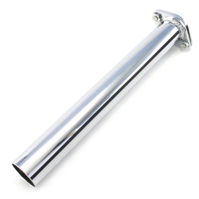 Patriot Exhaust H1620 Patriot Exhaust H2950 Exhaust Tip Fishtail Chrome 1-7/8" inlet, 8" length. - Truck Part Superstore