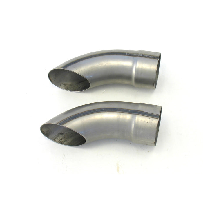 Patriot Exhaust H3815 Patriot Exhaust H3816 Side Tubes Turnout 20" Chrome. - Truck Part Superstore