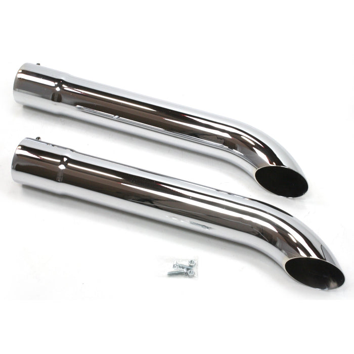 Patriot Exhaust H3820 Patriot Exhaust H3821 Side Tubes 26" Turnout Muffler Raw Steel. - Truck Part Superstore