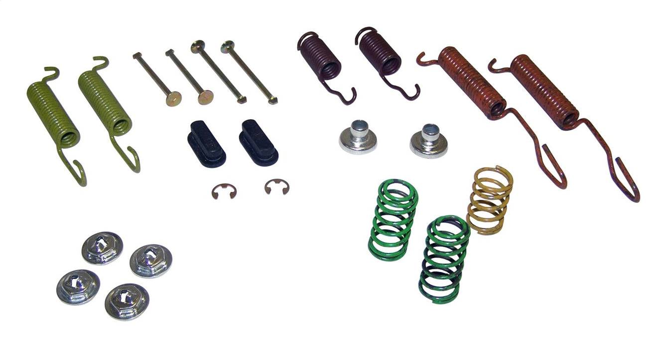 Crown Automotive Jeep Replacement H7128 Drum Brake Hardware Kit; Rear; - Truck Part Superstore