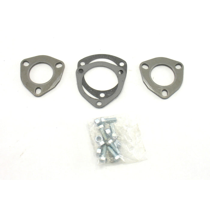 Patriot Exhaust H7258 Patriot Exhaust H7259 3-bolt 2 1/2" diameter Collector Flange Kits. - Truck Part Superstore