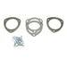 Patriot Exhaust H7260 Patriot Exhaust H7261 3-bolt 3 1/2" diameter Collector Flange Kits. - Truck Part Superstore