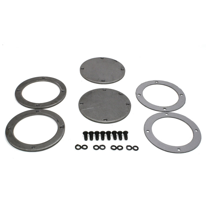 Patriot Exhaust H7267 Patriot Exhaust H7268 Collector Flange kit 3 bolt 3". - Truck Part Superstore