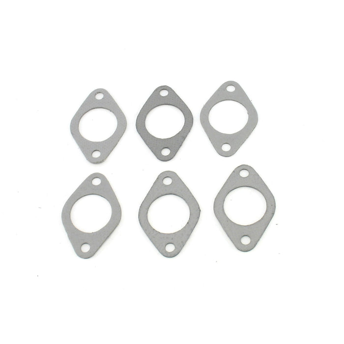 Patriot Exhaust H7557 Patriot Exhaust Ford Flathead Header Gaskets 1 3/4" Primaries Round Port. - Truck Part Superstore