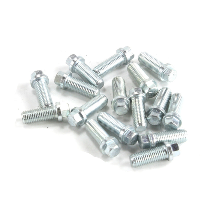 Patriot Exhaust H7981 10MM -1.25 x 25MM Header Bolt 3/8 Flanged Head (lot 16) - Truck Part Superstore
