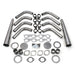 Patriot Exhaust H8003 Patriot Exhaust H8004 1 7/8"x4" Header Lakester Weld-up Kit Big Block Chevy. - Truck Part Superstore