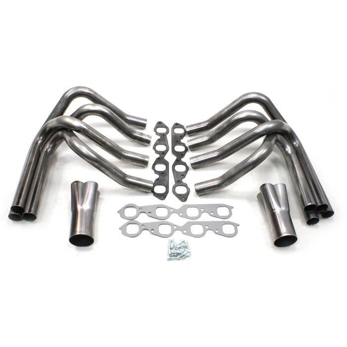 Patriot Exhaust H8005 Header Chev BBC Race Weld Up Kit - Truck Part Superstore