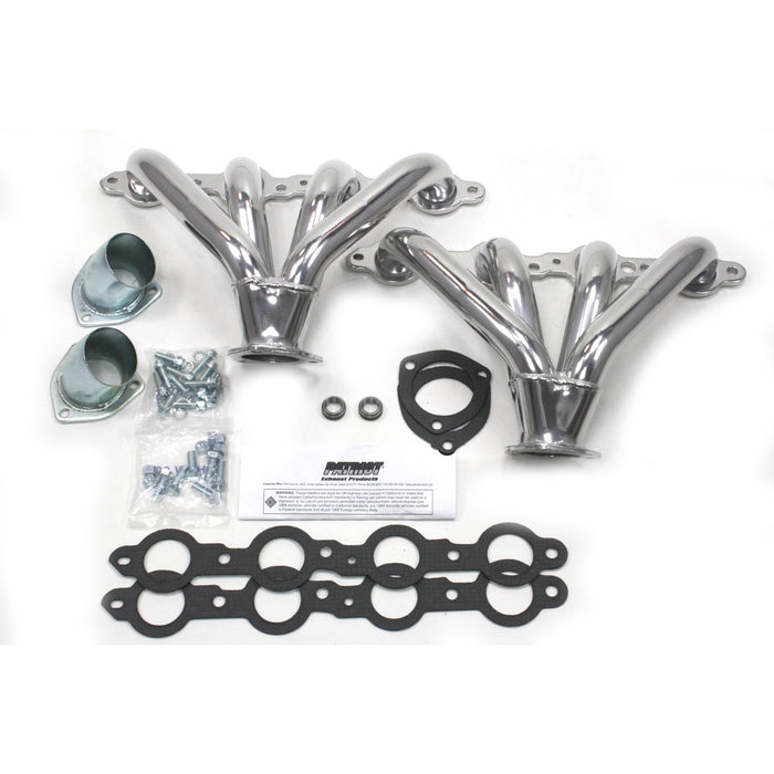 Patriot Exhaust H8014-1 Header Str Rod Univ LS1 Ctd - Truck Part Superstore
