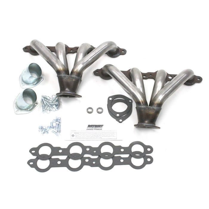 Patriot Exhaust H8014 Header Str Rod Univ LS1 - Truck Part Superstore