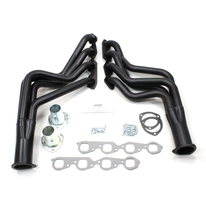 Patriot Exhaust H8024-B Header Chev Chevelle BBC 68-74 Blk - Truck Part Superstore