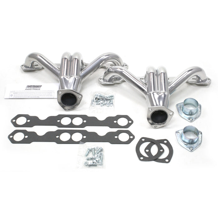 Patriot Exhaust H8027-1 Header Str Rod Univ SBC Ctd - Truck Part Superstore