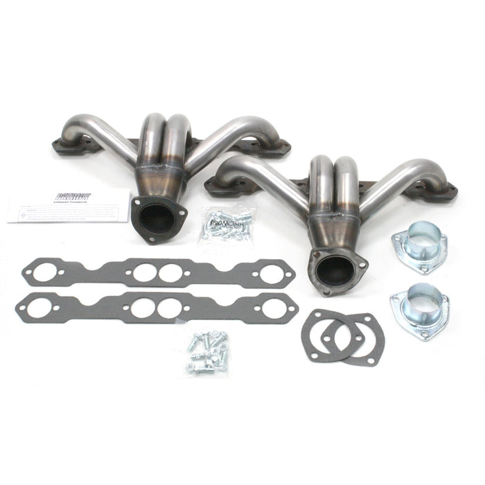 Patriot Exhaust H8027 Header Str Rod Univ SBC - Truck Part Superstore