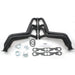 Patriot Exhaust H8033-B Header Str Rod Fat Fndr SBC Blk - Truck Part Superstore