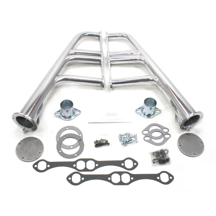 Patriot Exhaust H8040-1 Header Str Rod Lakstr SBC Ctd - Truck Part Superstore