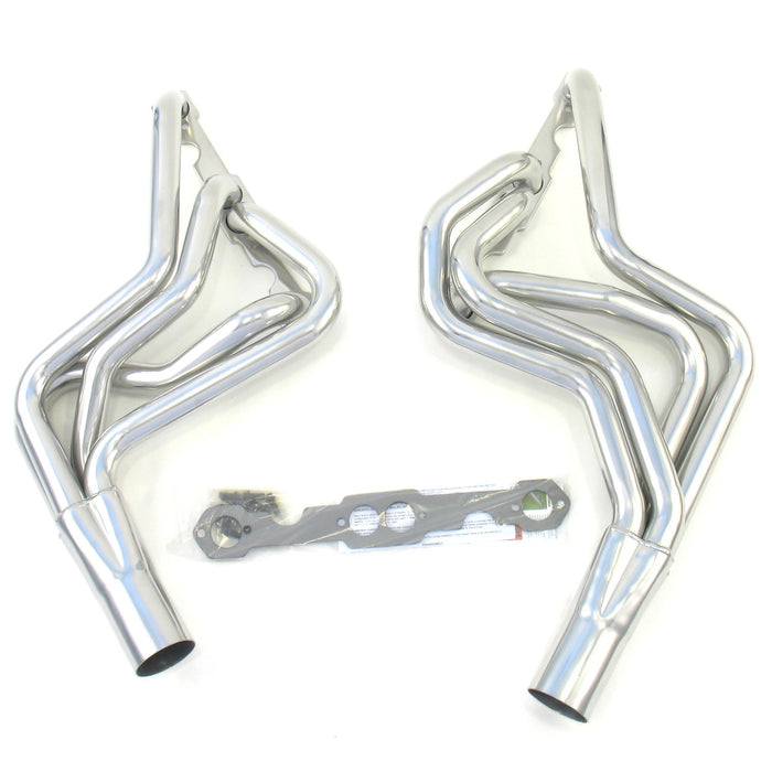 Patriot Exhaust H8044-1 Header Chev St Stk SBC 78-86 Ctd - Truck Part Superstore