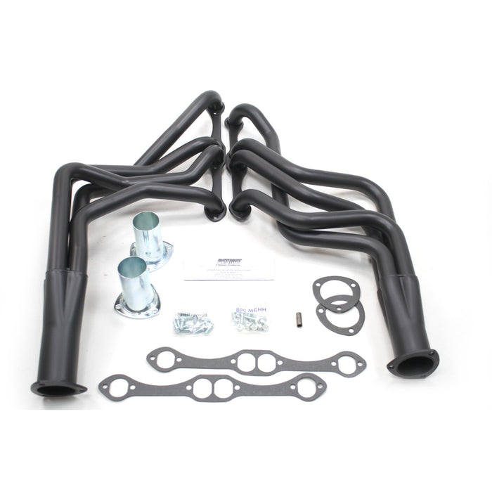 Patriot Exhaust H8047-B Header Chev Camaro SBC 67-71 Blk - Truck Part Superstore