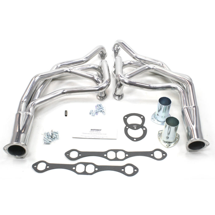 Patriot Exhaust H8048-1 Header Chev Trk SBC 67-87 Ctd - Truck Part Superstore