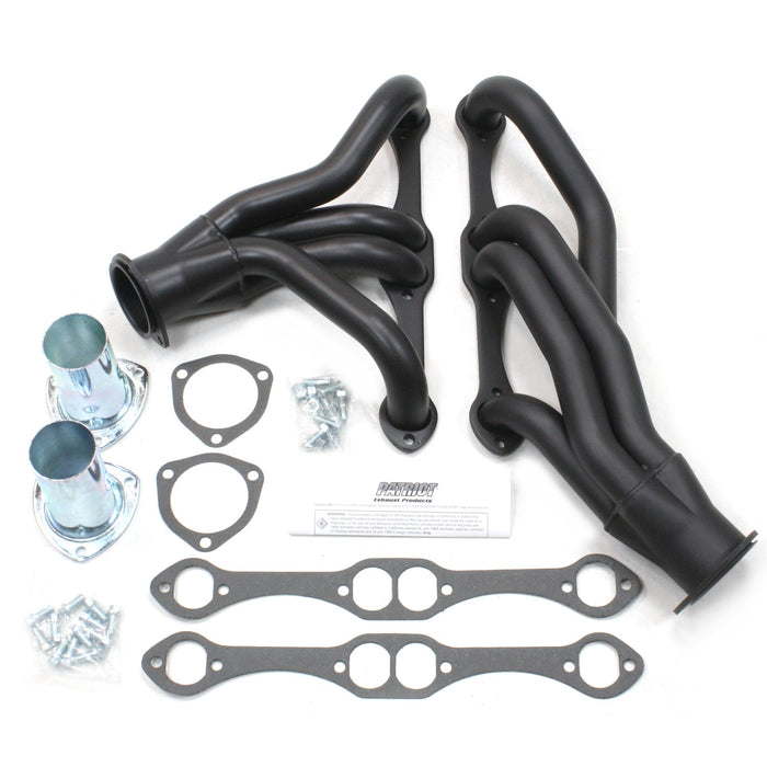 Patriot Exhaust H8056-B Patriot Exhaust H8057 1-5/8'' Header Chevrolet Truck 4.8-6.0L 99-05 Raw Steel. - Truck Part Superstore