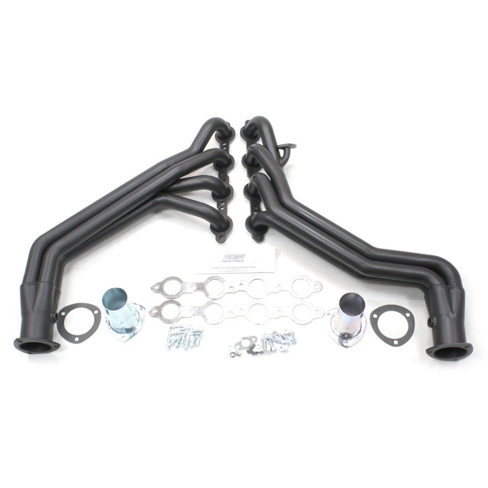 Patriot Exhaust H8057-B Header Chev Trk 4.8-6.0L 99-05 Blk - Truck Part Superstore