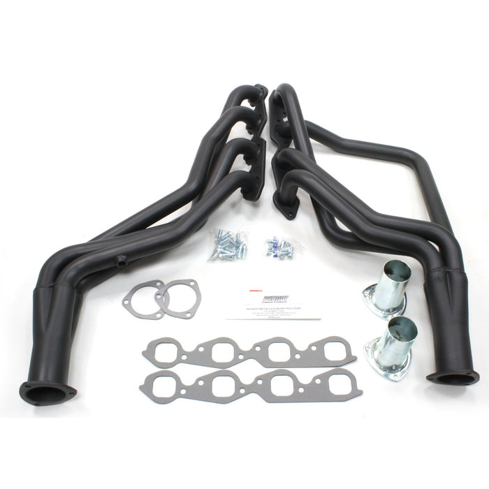 Patriot Exhaust H8058-B Header Chev Trk BBC 92-95 Blk - Truck Part Superstore