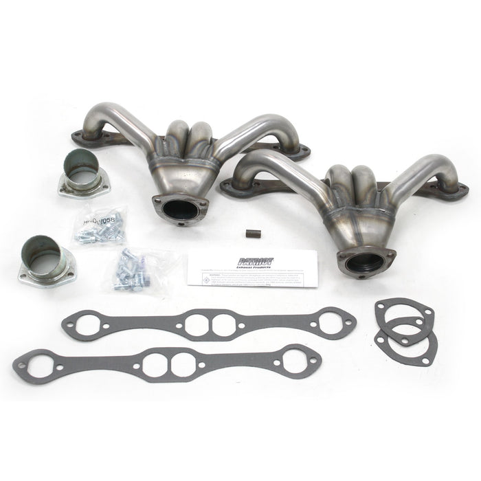 Patriot Exhaust H8065 Header Str Rod Univ SBC - Truck Part Superstore