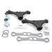 Patriot Exhaust H8066-B Header Str Rod Univ 409 Blk - Truck Part Superstore
