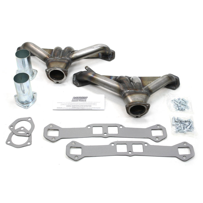 Patriot Exhaust H8066 Header Str Rod Univ 409 - Truck Part Superstore