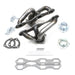 Patriot Exhaust H8067 Header Str Rod Univ Chev V6 - Truck Part Superstore
