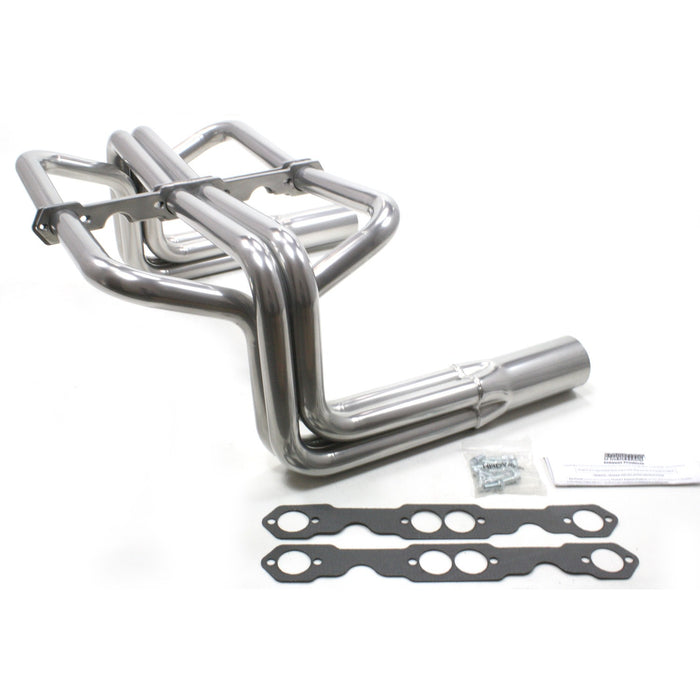 Patriot Exhaust H8071-1 Header Str Rod Hi Boy SBC Ctd - Truck Part Superstore