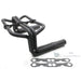 Patriot Exhaust H8071-B Header Str Rod Hi Boy SBC Blk - Truck Part Superstore