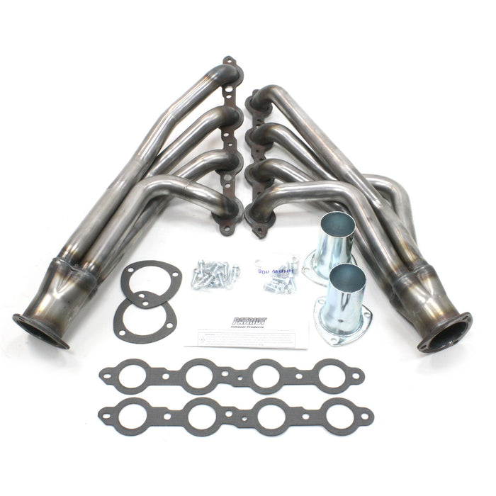 Patriot Exhaust H8077 Patriot Exhaust H8079 1-5/8'' Header Chevrolet Truck 4.8-6.2L 06-11 Raw Steel. - Truck Part Superstore