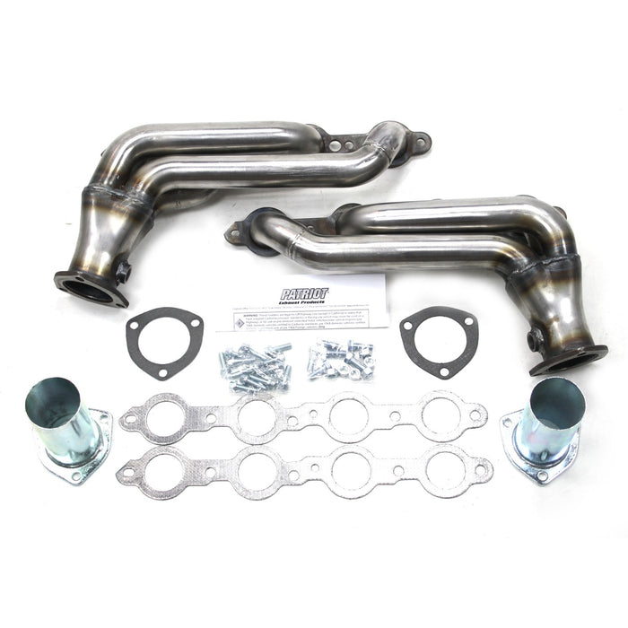 Patriot Exhaust H8086 Header Str Rod Univ LS1 - Truck Part Superstore