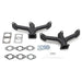 Patriot Exhaust H8090 Header Str Rod Ford Flat Hd Blk - Truck Part Superstore
