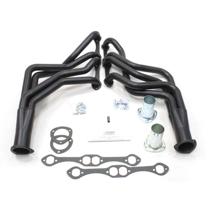 Patriot Exhaust H8096-B Header GM G Body SBC Blk - Truck Part Superstore