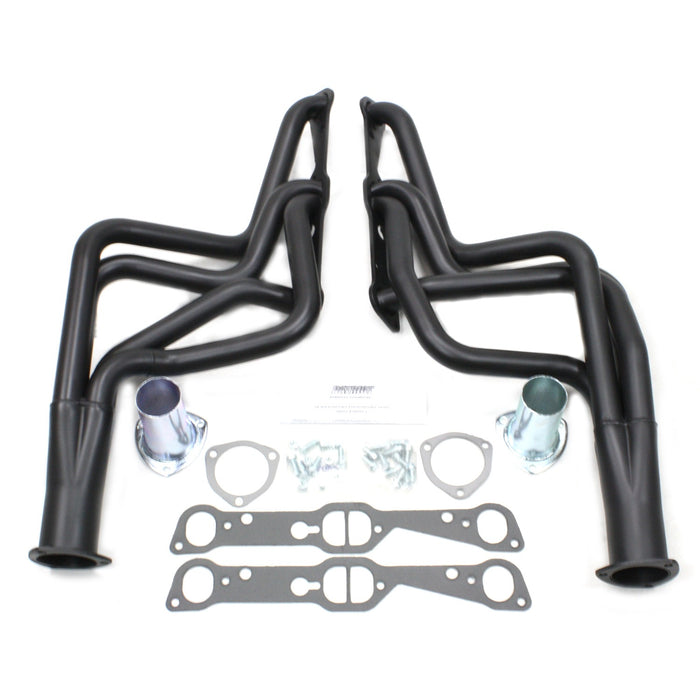 Patriot Exhaust H8301-B Header Pon FB 350-455 70-79 Blk - Truck Part Superstore