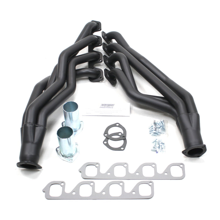 Patriot Exhaust H8408-B Header Ford Must 351C 67-70 Blk - Truck Part Superstore