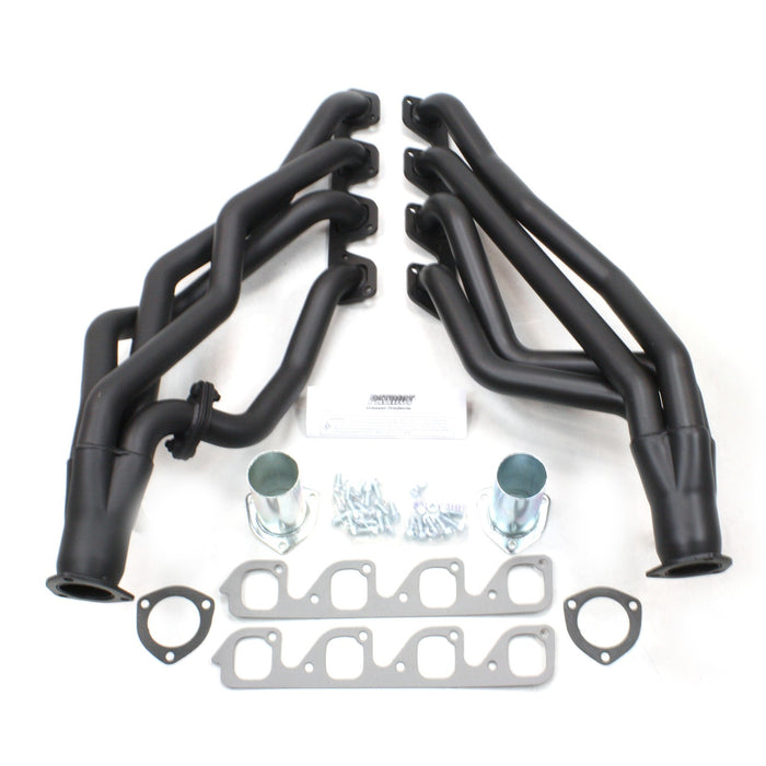 Patriot Exhaust H8411-B Header Ford Must 351C 67-70 Blk - Truck Part Superstore