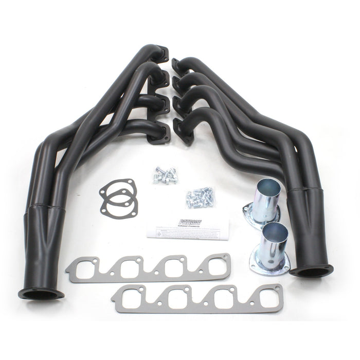 Patriot Exhaust H8413-B Header Ford Must 351C 71-73 Blk - Truck Part Superstore