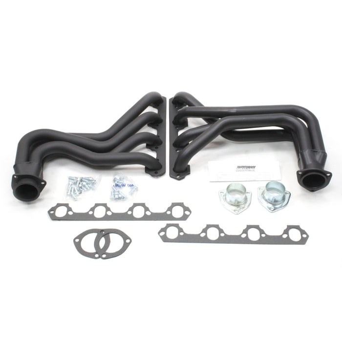 Patriot Exhaust H8429-B Header Str Rod SBF Blk - Truck Part Superstore