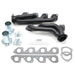 Patriot Exhaust H8435-B Header Str Rod Univ 351C Blk - Truck Part Superstore